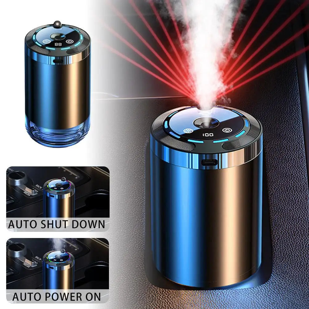 Smart Car Air Freshener with Ambient LED Light | SAMMY