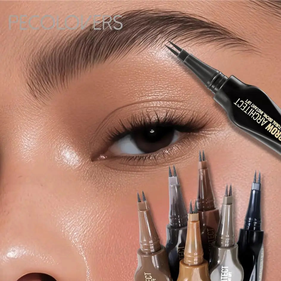 SAMMY Double Fork Eyebrow Pen – Sweatproof Long-Lasting Cream