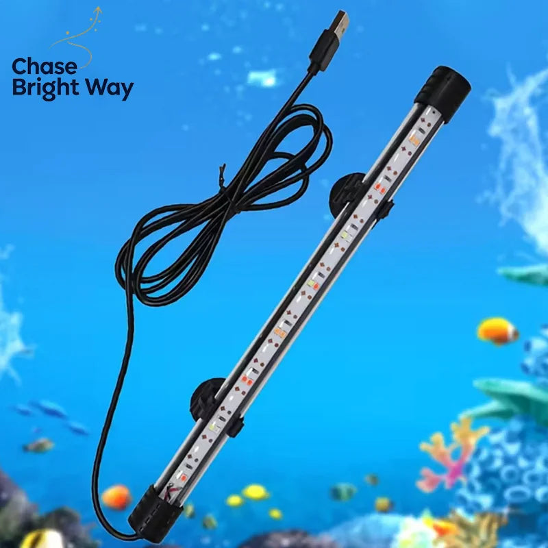 USB LED Submersible Aquarium Light – Fish Tank & Plant Grow Lamp