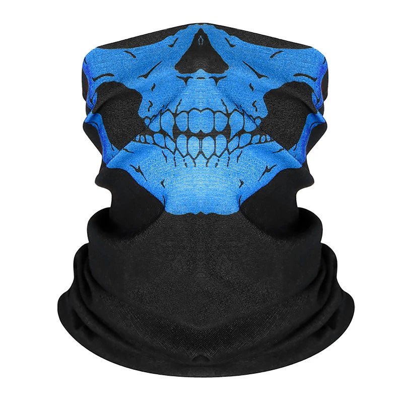 Skull Balaclava Face Mask – Motorcycle UV & Wind Shield