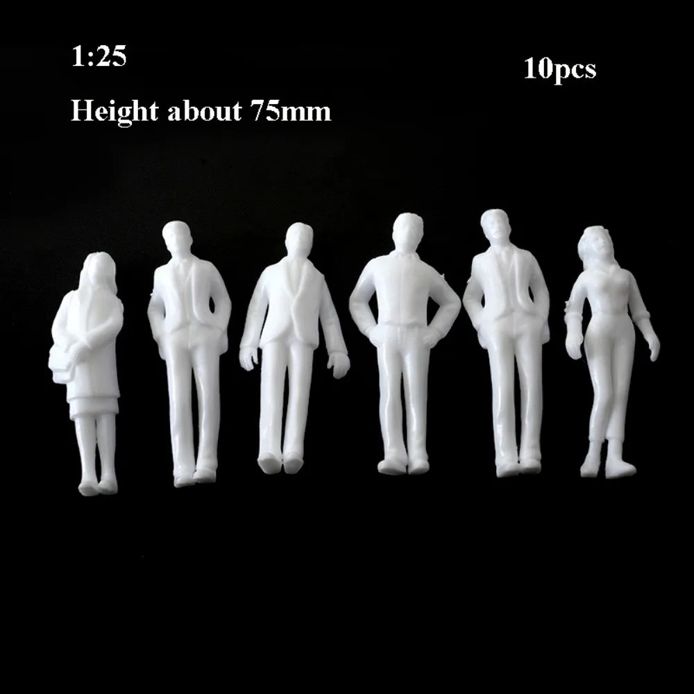 Miniature Model People Figures – Multi-Scale Train Scenery