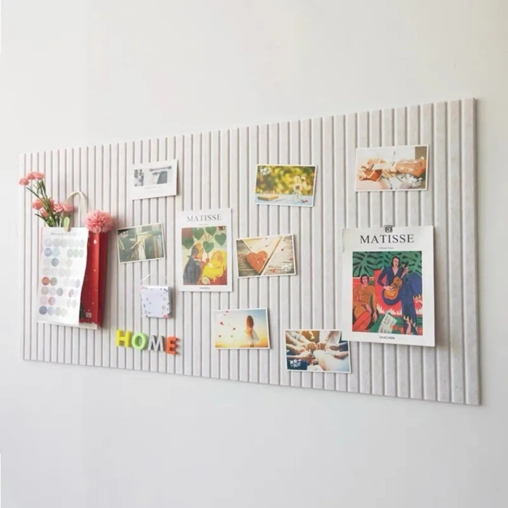 Self-Adhesive Felt Bulletin Board 40x60cm – No-Drill Wall Display
