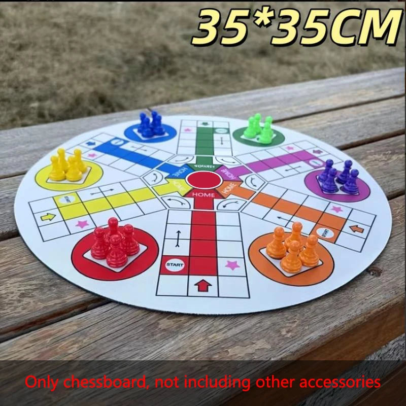 Portable Flying Chess Game for 2–6 Players | Family Board Game
