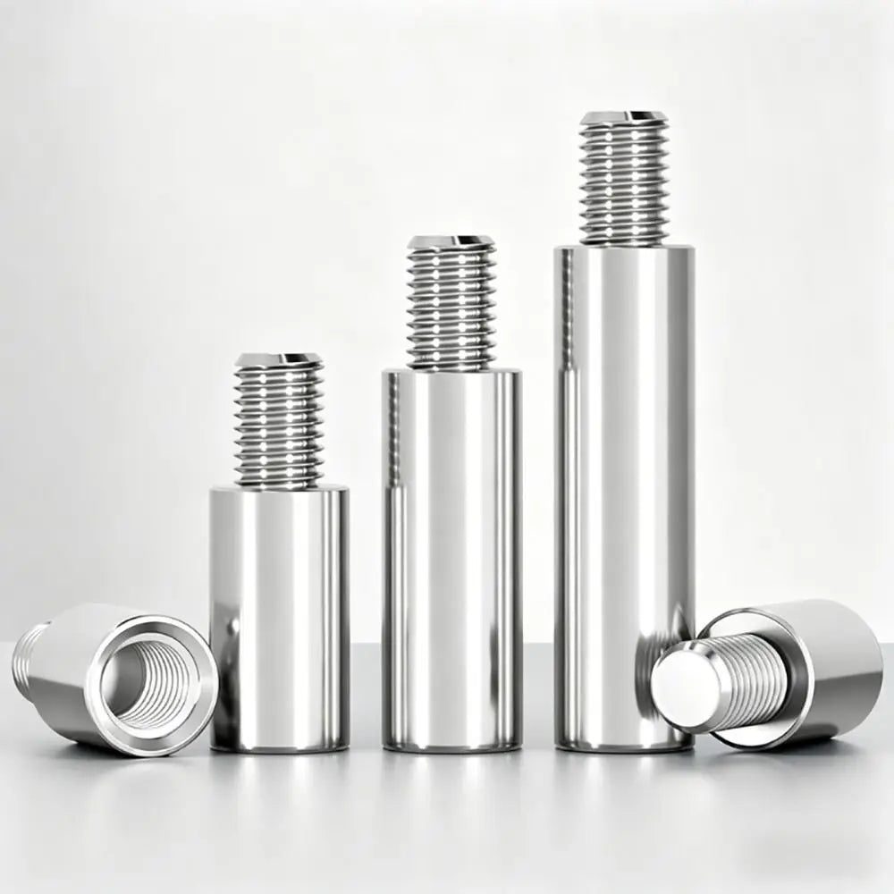 M2–M10 304 Stainless Steel PCB Standoff Spacer Pillars – 10 Pack