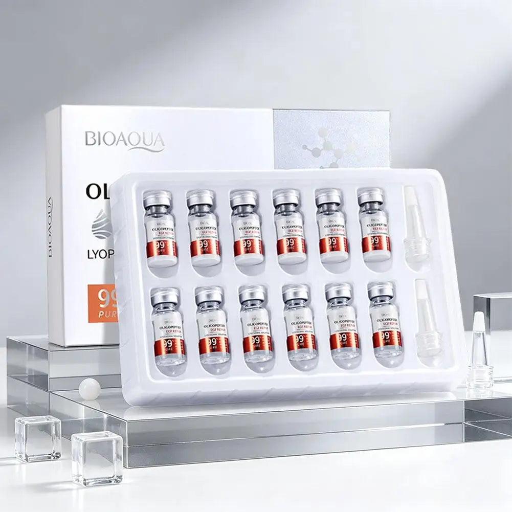BIOAQUA EGF Lyophilized Powder Ampoule Serum Set – 6 Bottles