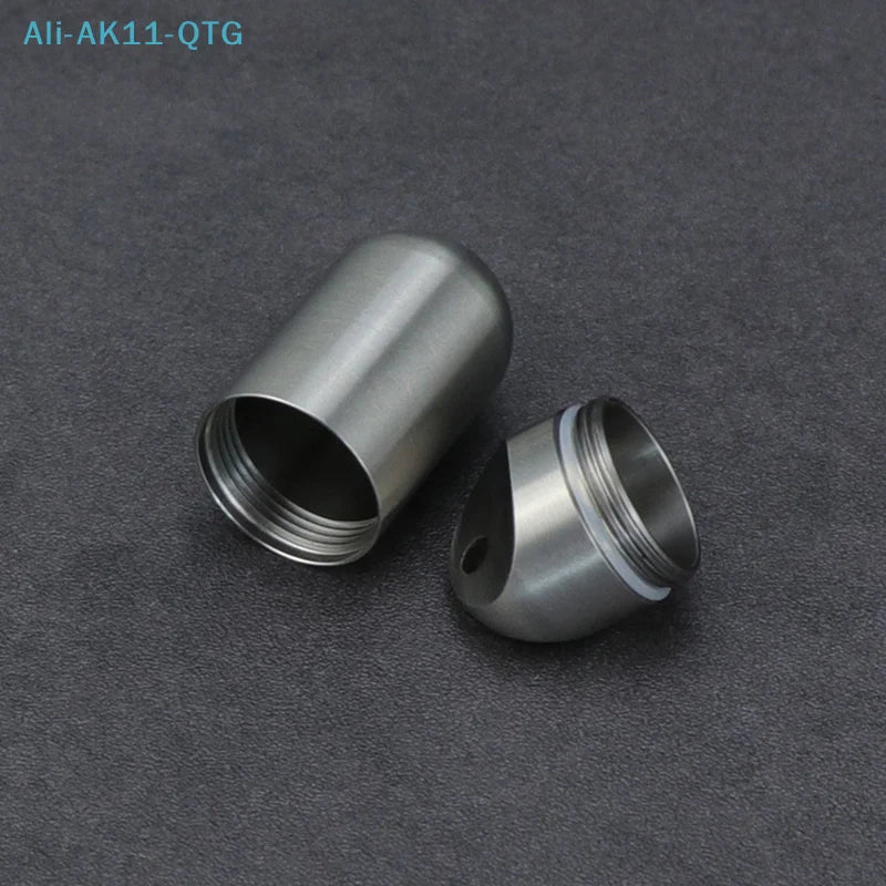 Waterproof Stainless Steel Capsule Pill Case – Mini EDC Holder