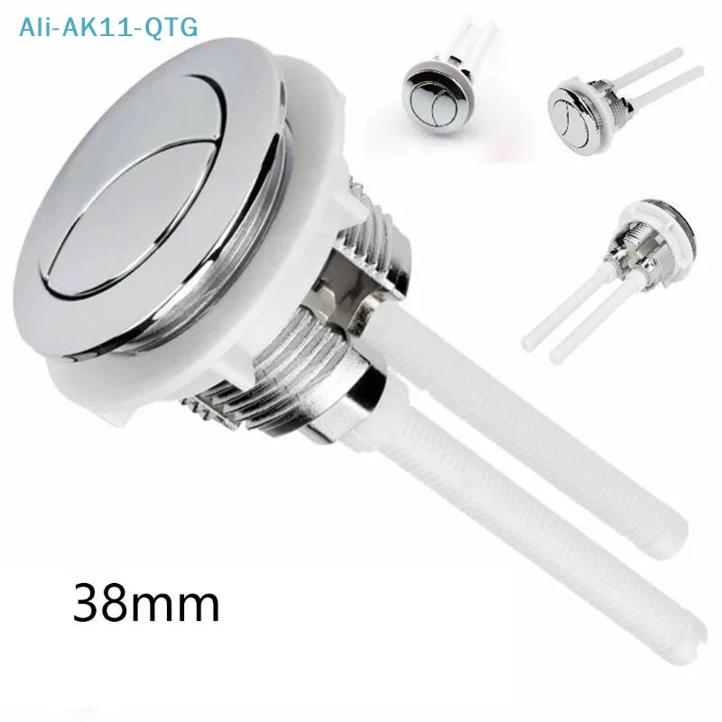 Universal Dual-Flush Toilet Push Button 38/48/58mm Tank Valve