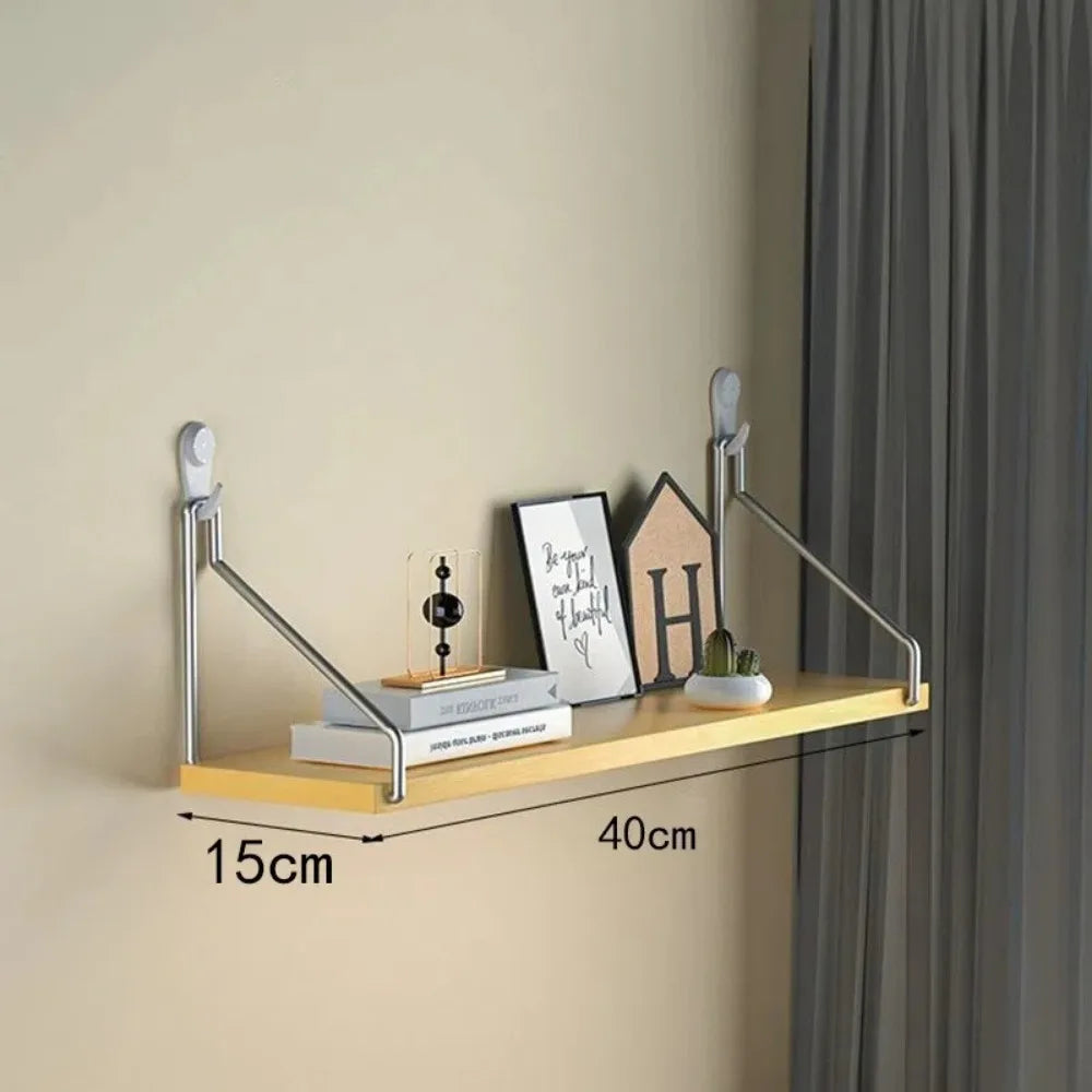 Wood Wall Mounted Storage Shelf | 30/40/50cm Sizes