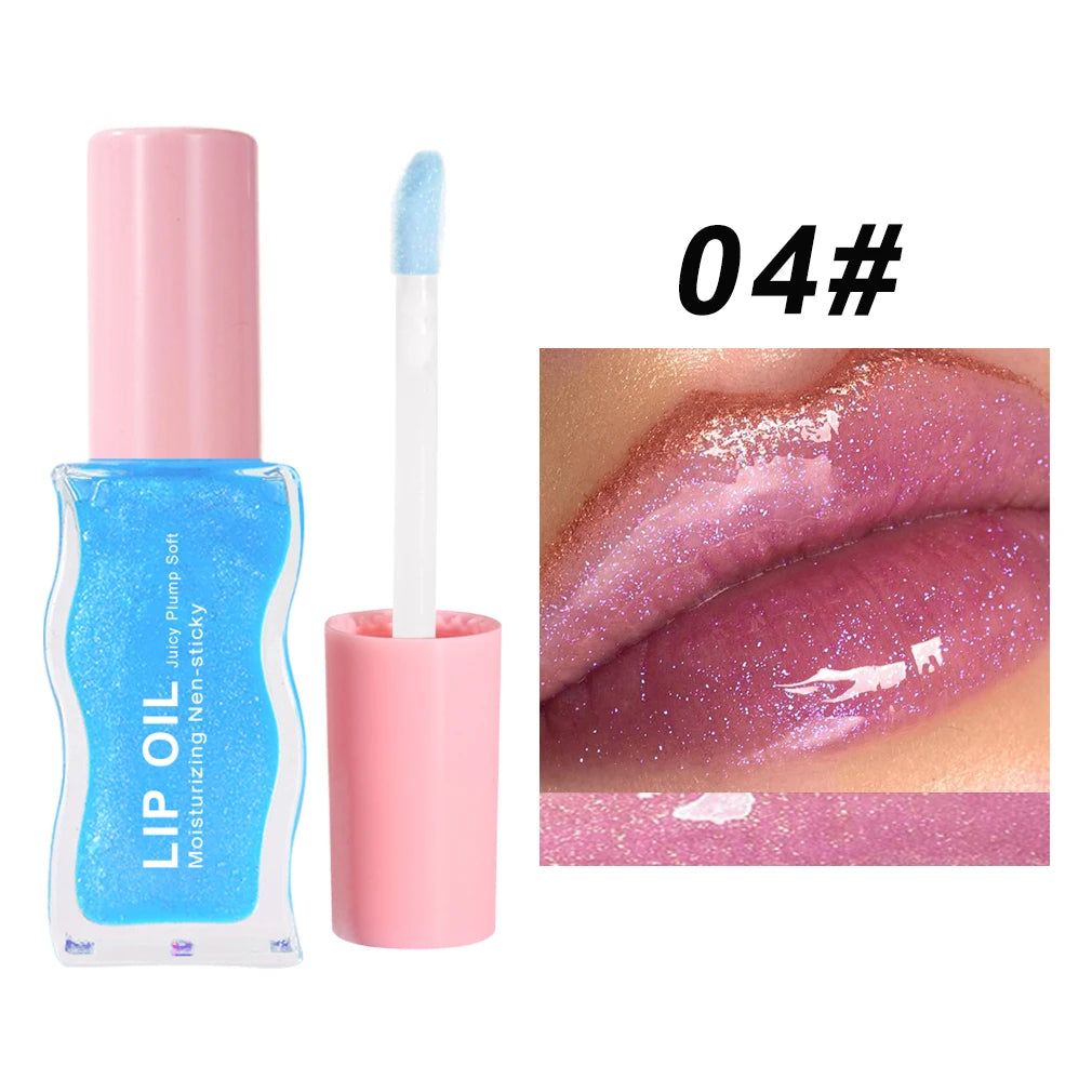 YTRUNS Fruit & Honey Lip Oil – Hydrating Pearl Lip Gloss