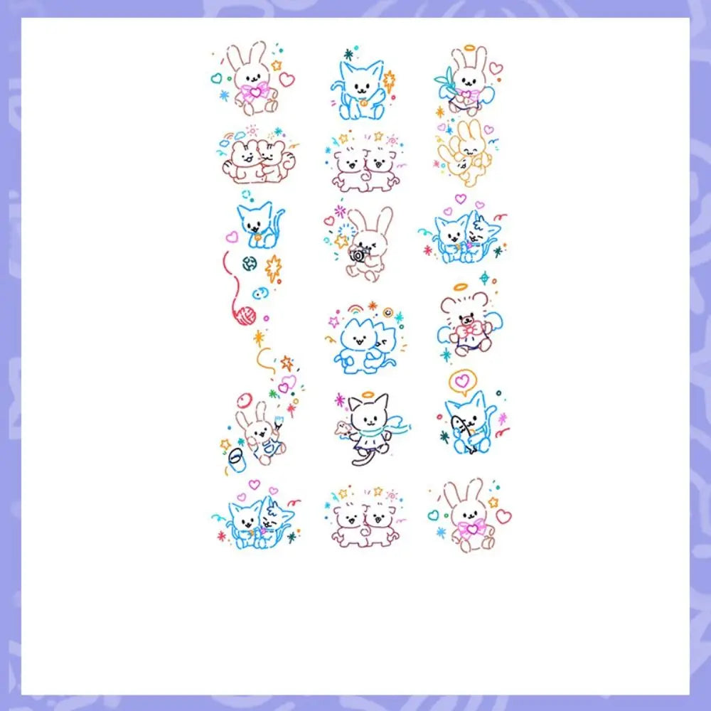 Butterfly Face Temporary Tattoo Stickers – INS Style Makeup Decals
