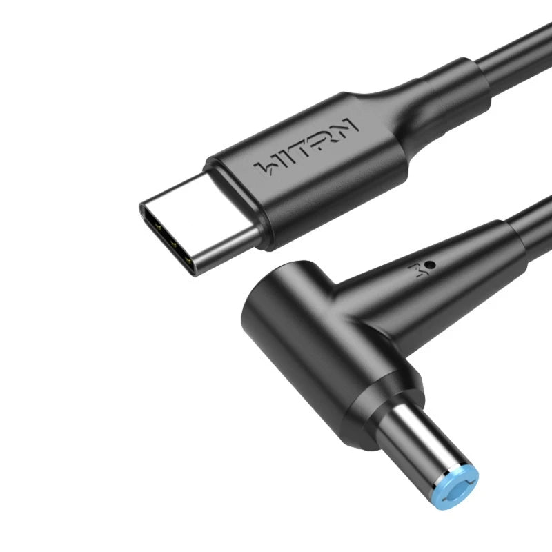 USB-C PD to 12V DC Barrel Converter Cable 5.5x2.5mm 120cm