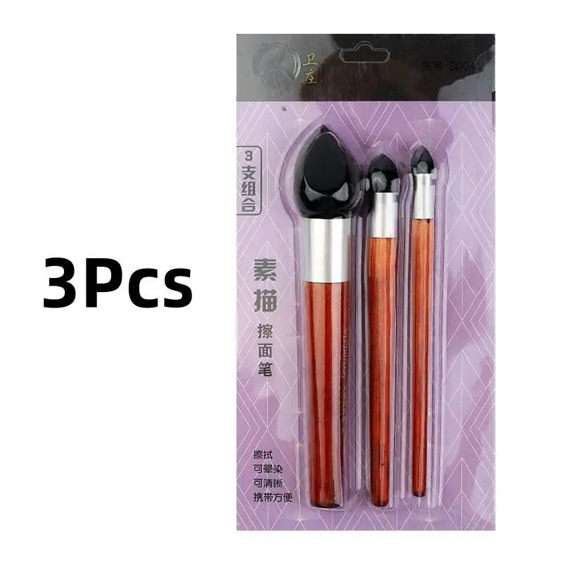 Sponge Smudge Blending Stumps – Multi-Shape Art Pens 2/3Pcs
