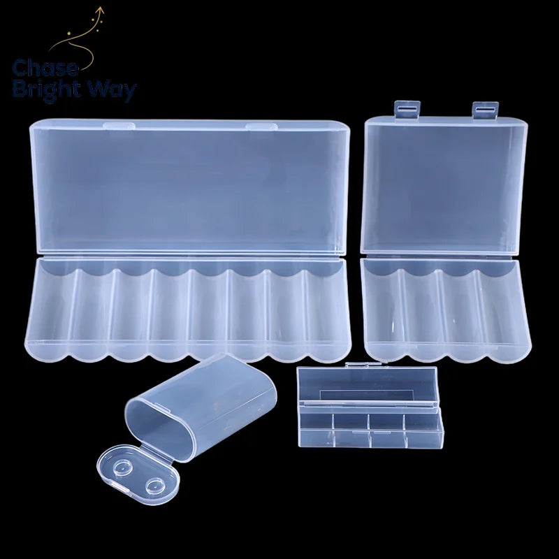 21700 Battery Storage Case – 1/2/4/8 Slot PP Plastic Box