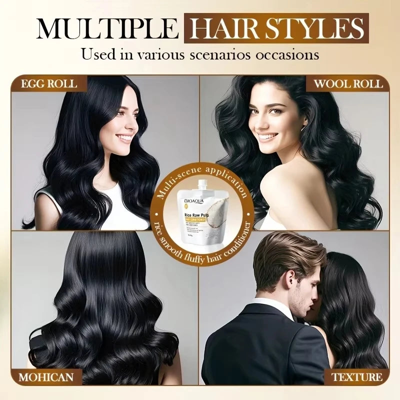Rice Milk Hair Conditioner 5-Pack – Smooth, Silky & Frizz-Free
