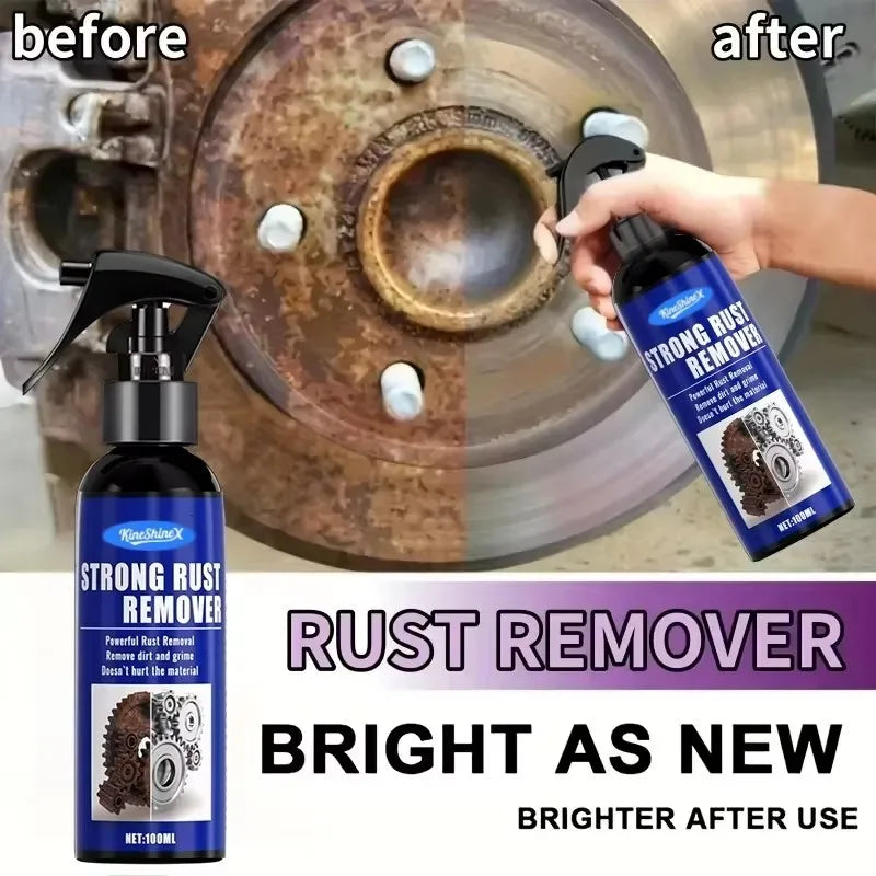 Car Rust Remover Spray – Wheel Hub & Metal Derust 100ml