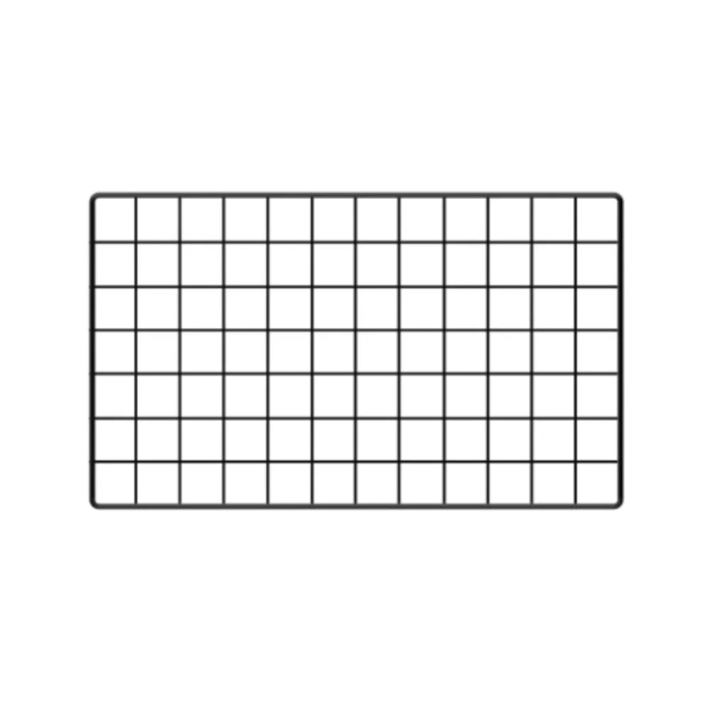 Black Wire Mesh Grid Panel – DIY Photo Wall, Shelf & Pet Pen