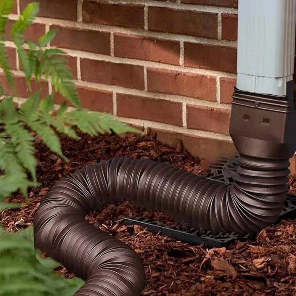 Retractable Gutter Downspout Extender – Adjustable PE Drain