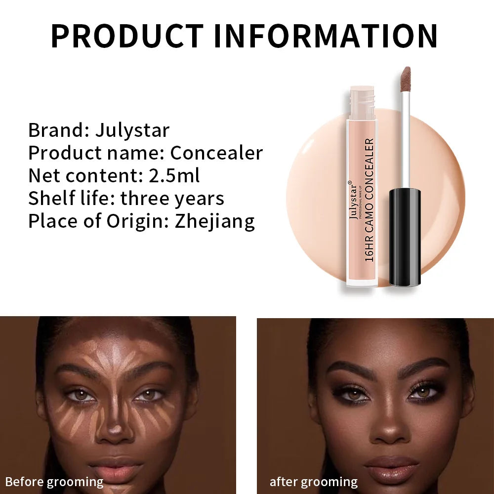SAMMY Waterproof Full Coverage Concealer Cream | Long-Wear