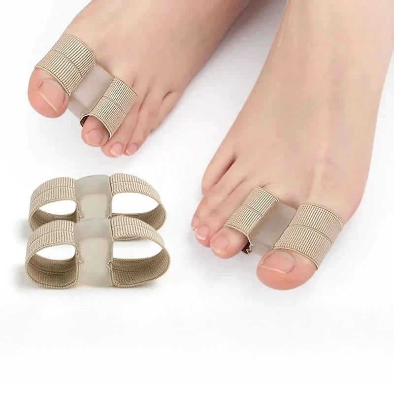 Silicone Toe Separator & Spreader – Bunion Corrector 2/4 Pack