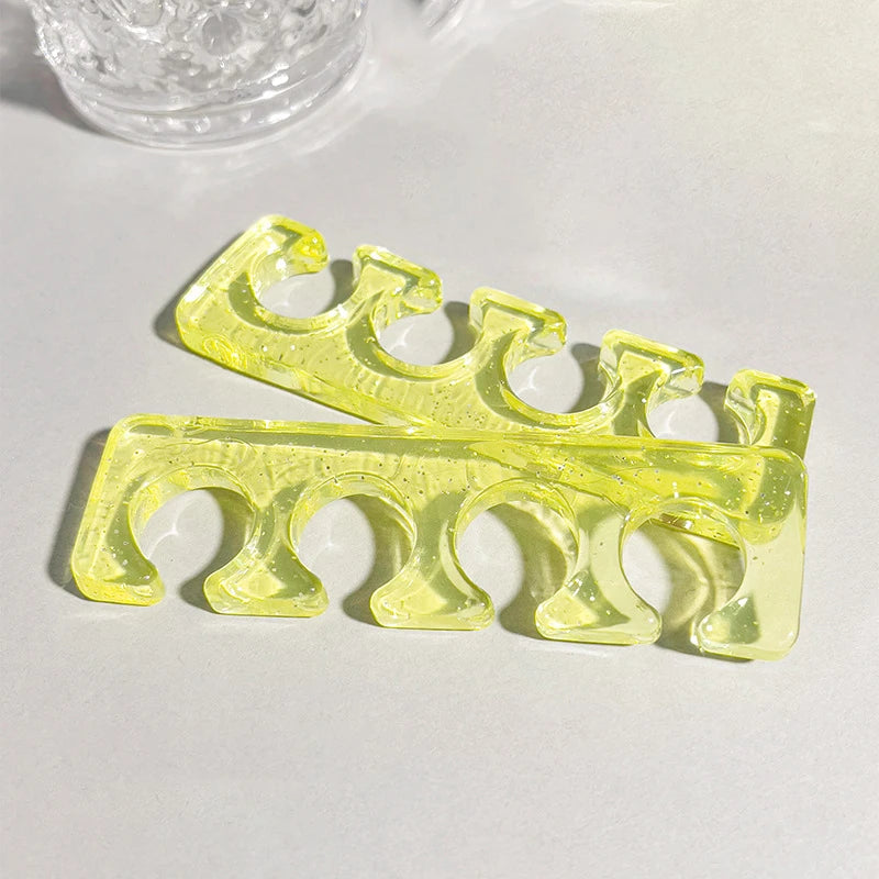 Soft Silicone Toe & Finger Separators – 1 Pair | C-Shape