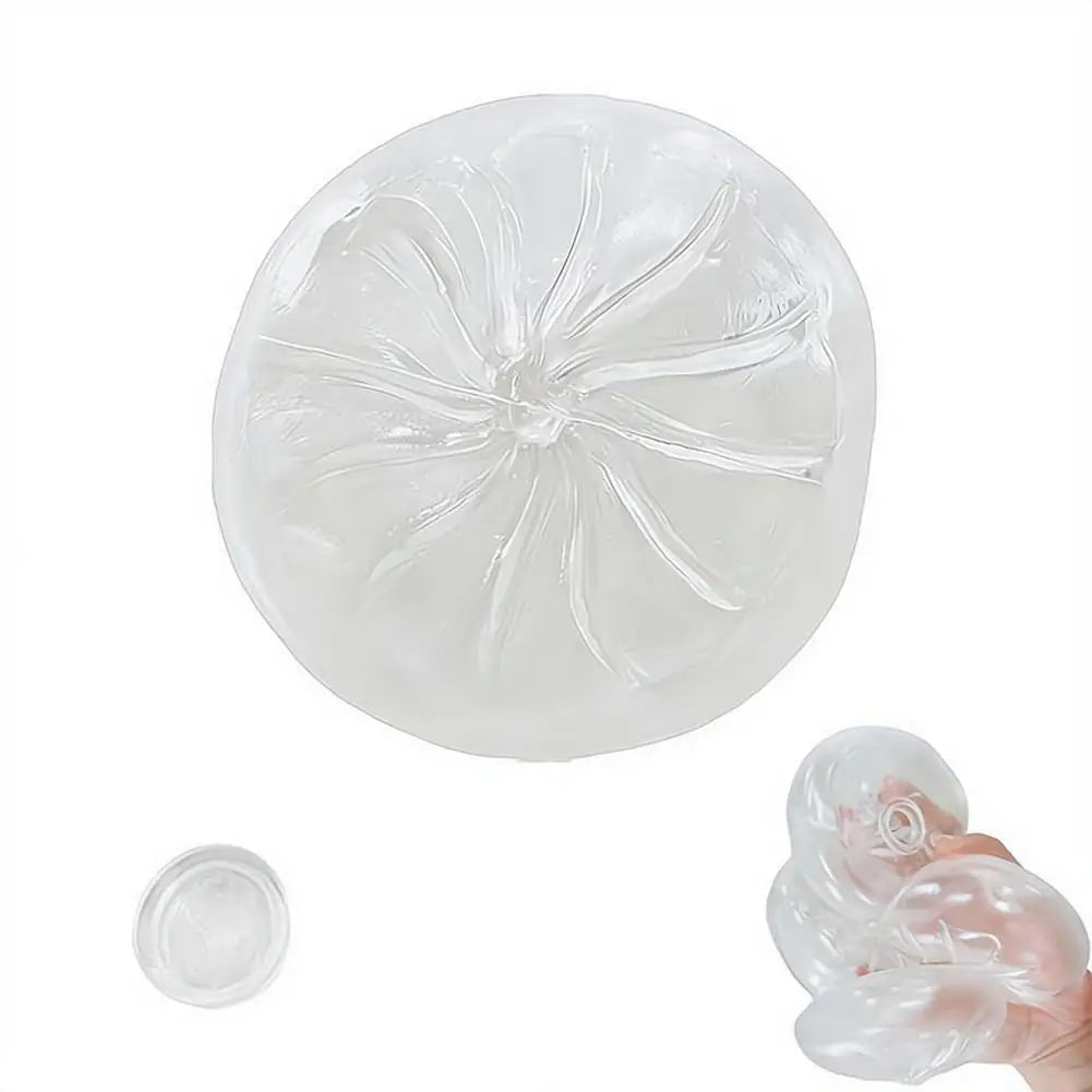 5-Pack DIY Steamed Bun Sensory Fidget Balls – Slow Rebound Resin