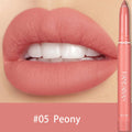 Waterproof Matte Lip Liner Pencil – 12 Shades | Long-Lasting