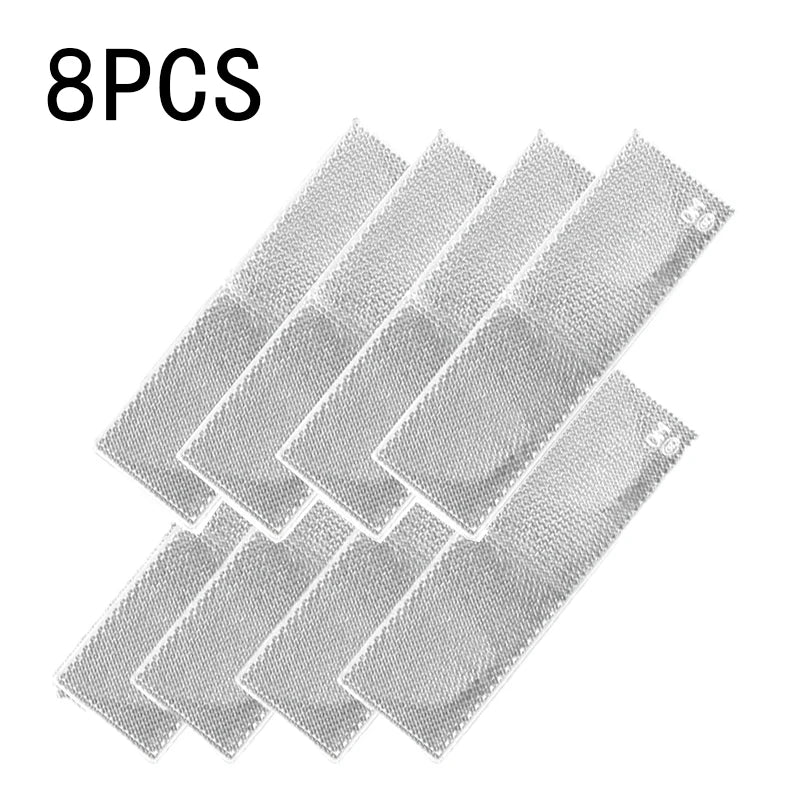Truck Trailer Reflective Safety Plates – 8pcs Rectangle Stickers