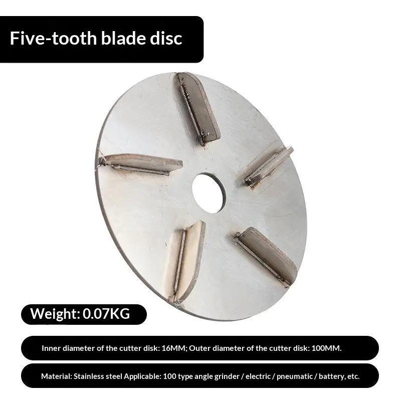 Livestock Dehairing Blade Disc – Stainless Steel for Cattle & Sheep