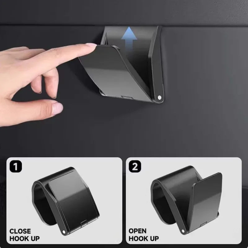 Tesla Model 3 & Model Y Glove Box Hidden Hook Clip Organizer