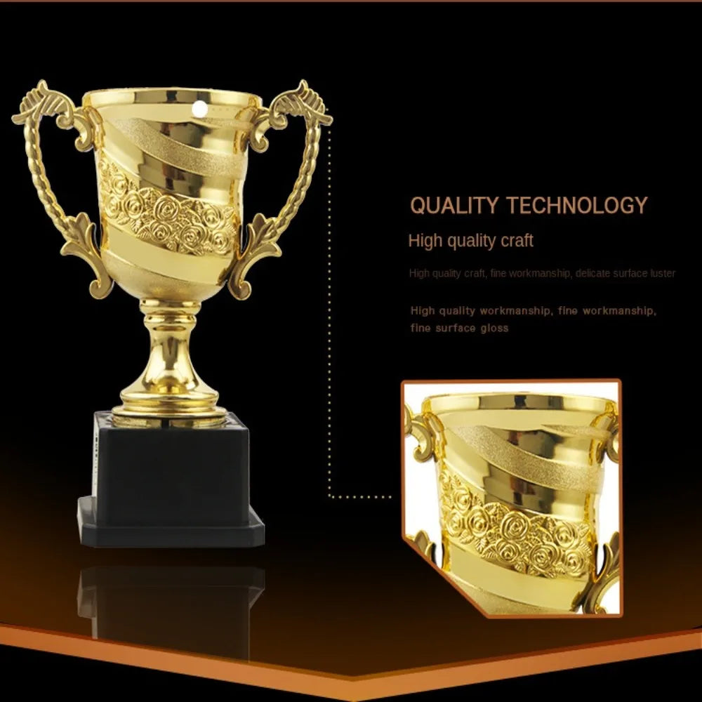 Soccer Trophy Award – Gold Plastic Cup 14/17/18cm Kids