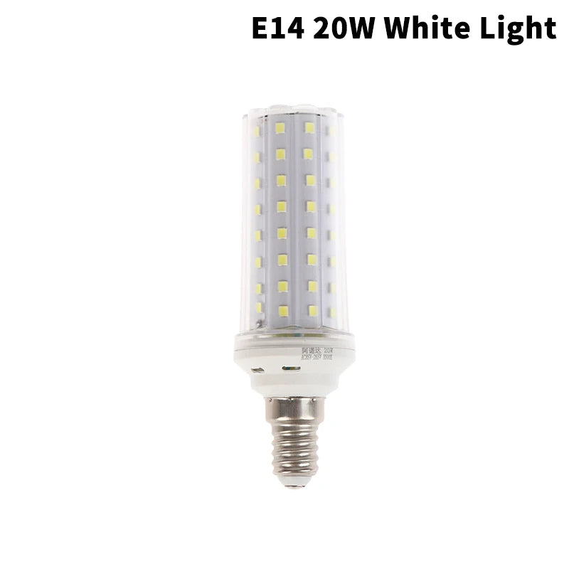 E27 E14 LED Corn Bulb 18W 20W 30W | 6000K No-Flicker