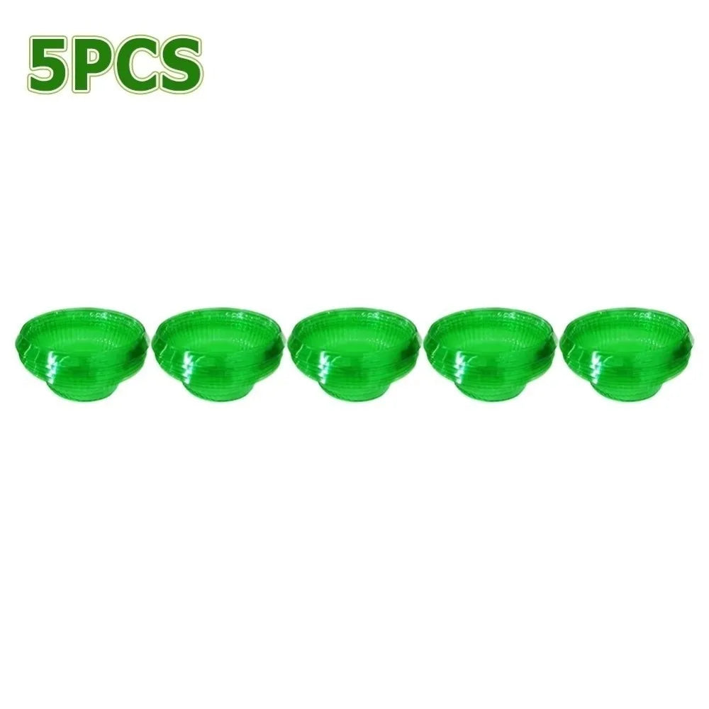 5-Pack Reusable Snail & Slug Barrier Collars for Plants