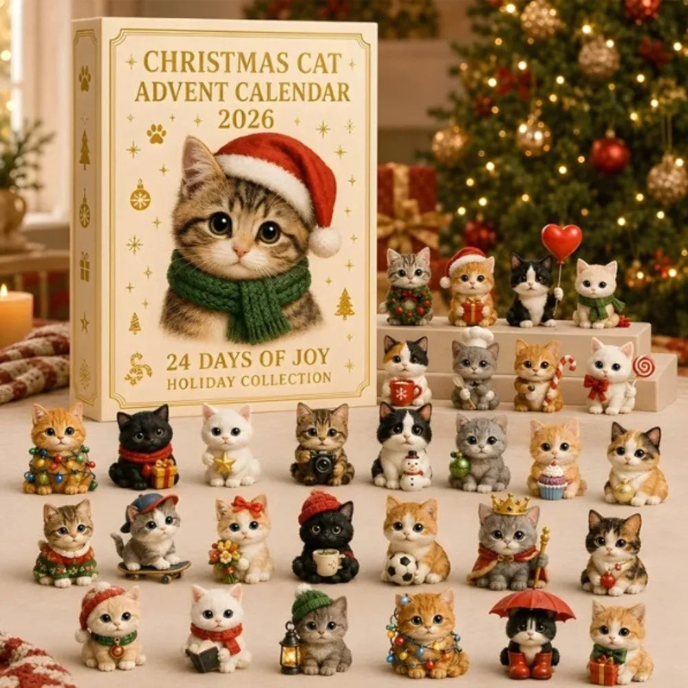 24-Day Christmas Advent Calendar 2026 – Collectible Figurines