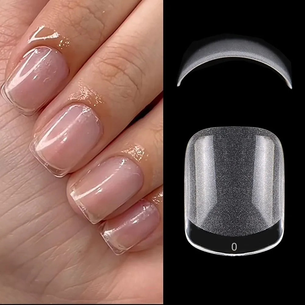 XXS XS Extra Short False Nail Tips – 120/240/500 Pcs Gelly Set