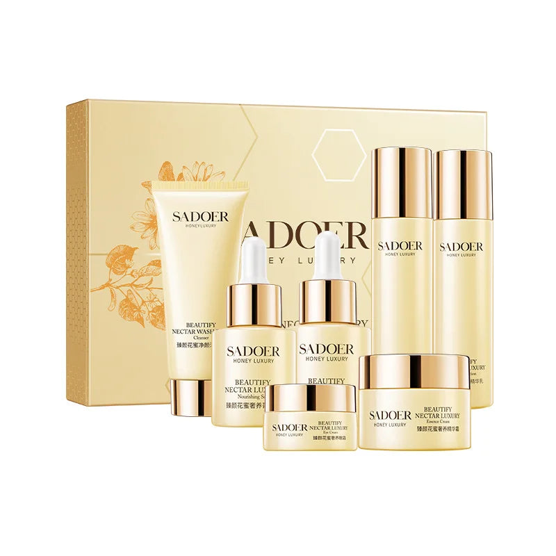 Sadoer Zhenyan Flower Nectar Skincare 7-Piece Set | Niacinamide