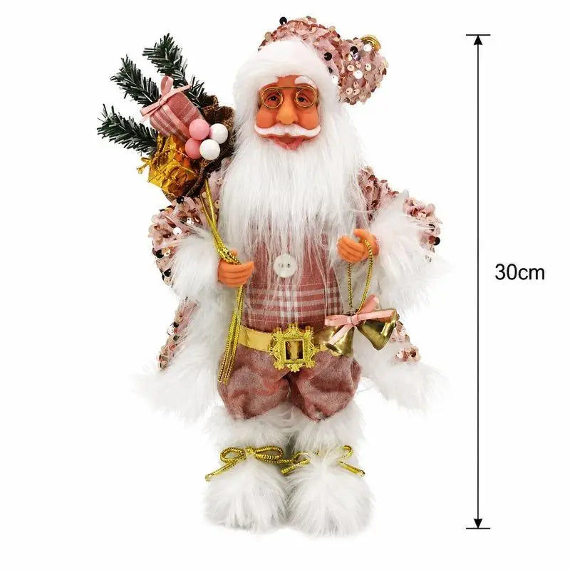 Santa Claus Standing Figurine | Outdoor Christmas Garden Decor