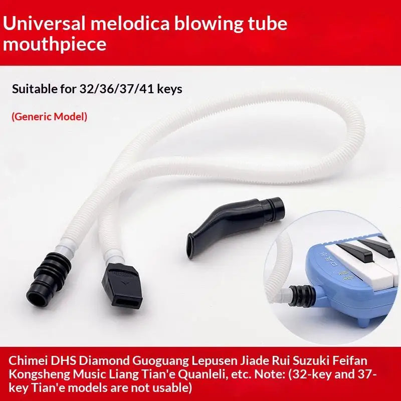 ABS Flexible Melodica Tube & Mouthpiece – Universal Replacement