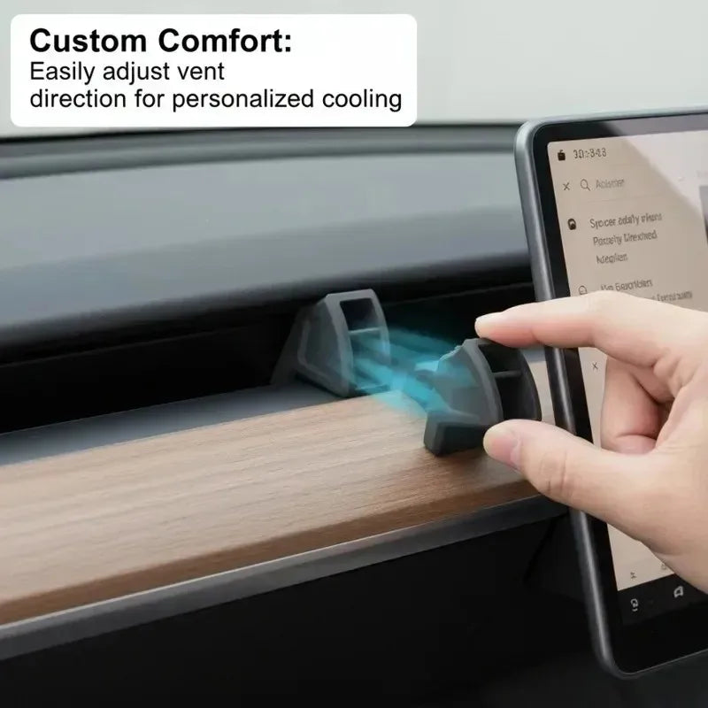 Tesla Model 3/Y Air Vent Aroma Diffuser Clip Adapter | Black