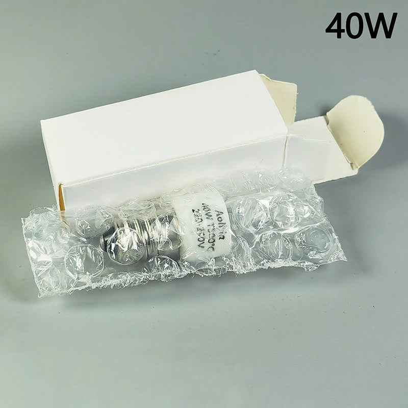 E14 Halogen Oven Light Bulb 25W/40W – 500°C Heat Resistant