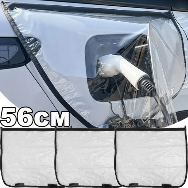 Universal Waterproof EV Charger Cover – Rain & Dust Guard