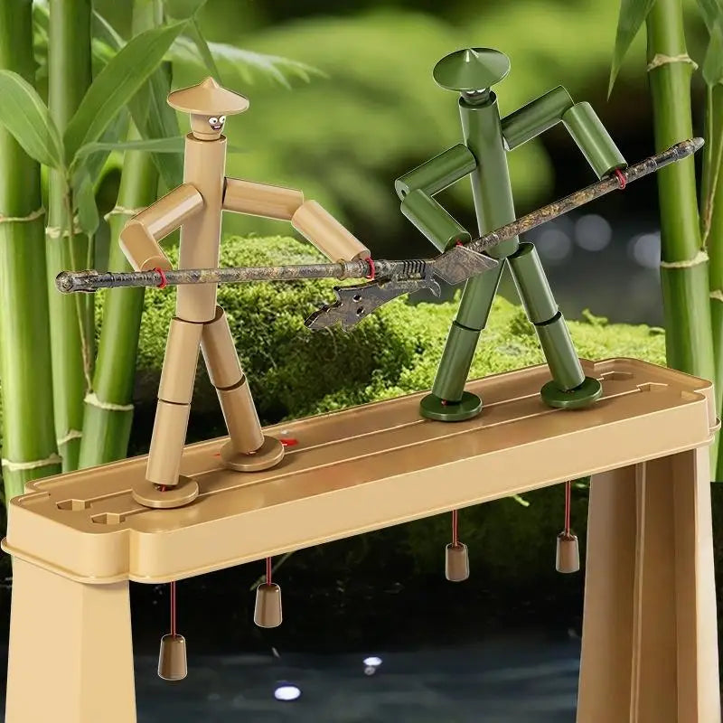 Hero Double Battle Puppet Fighter Toy Set – 2-Player Game