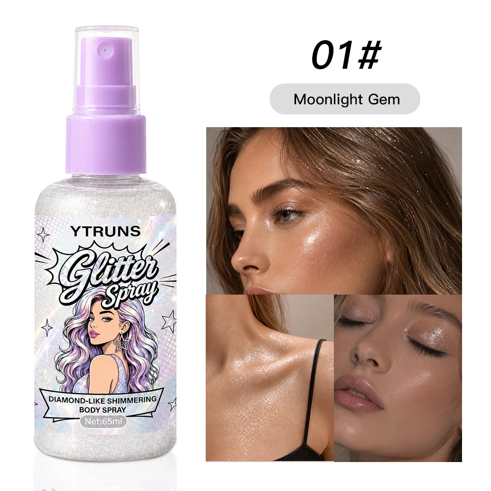 Glitter Body & Hair Shimmer Spray – Festival & Party Glow