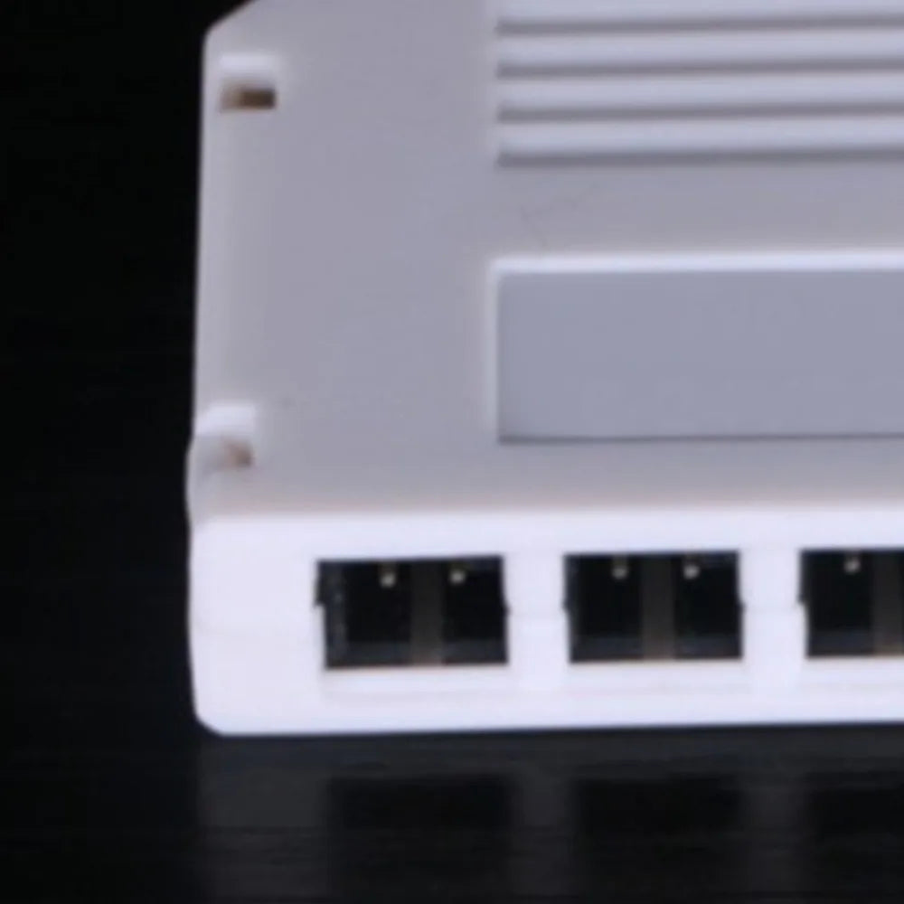 DC 24V 6-Port LED Cabinet Light Splitter Box | 4.92ft Cable
