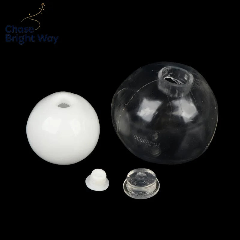 Transparent TPR Sphere DIY Ball Mold – Fillable Craft Shell
