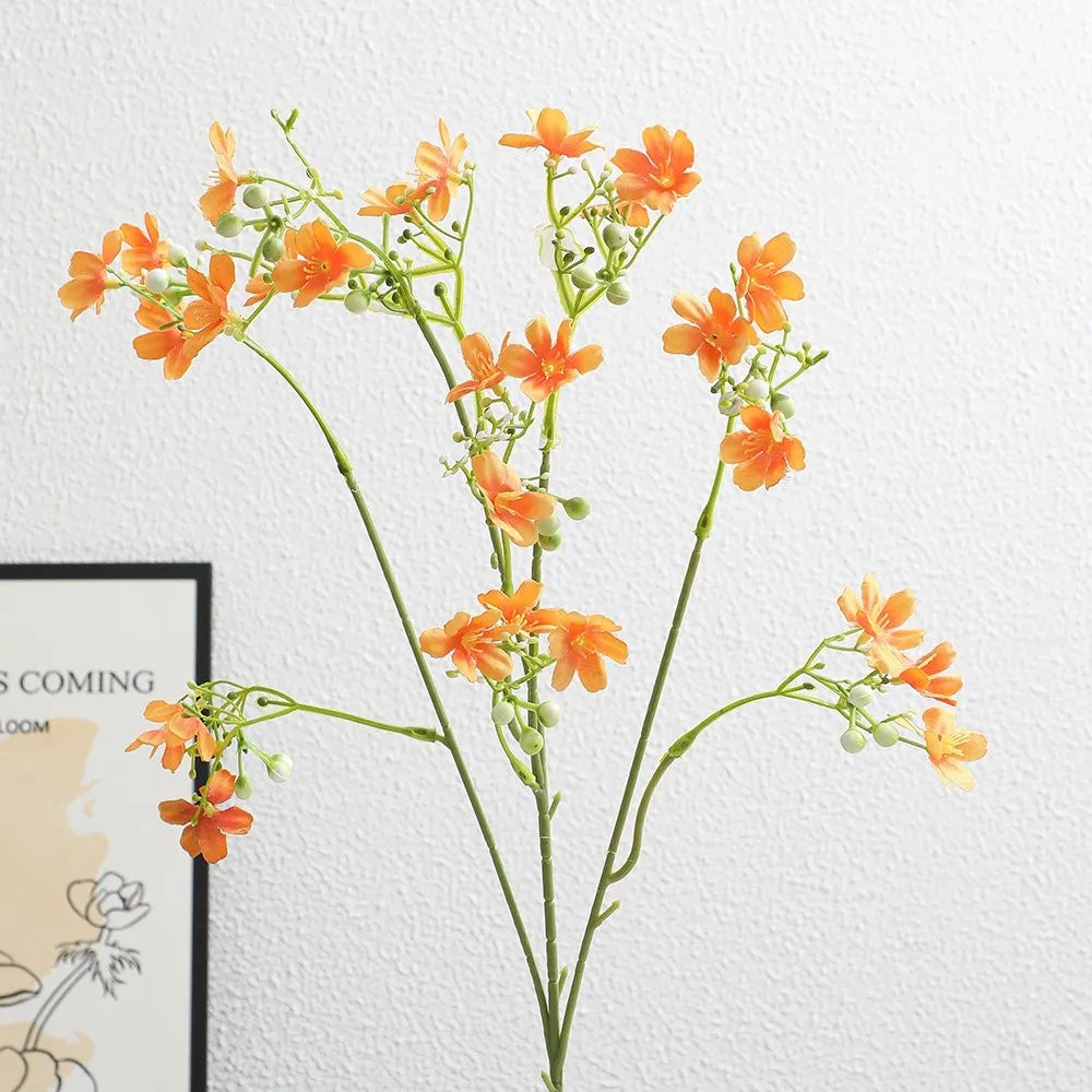 Pink Artificial Baby's Breath Silk Fake Flower – 67cm Stem