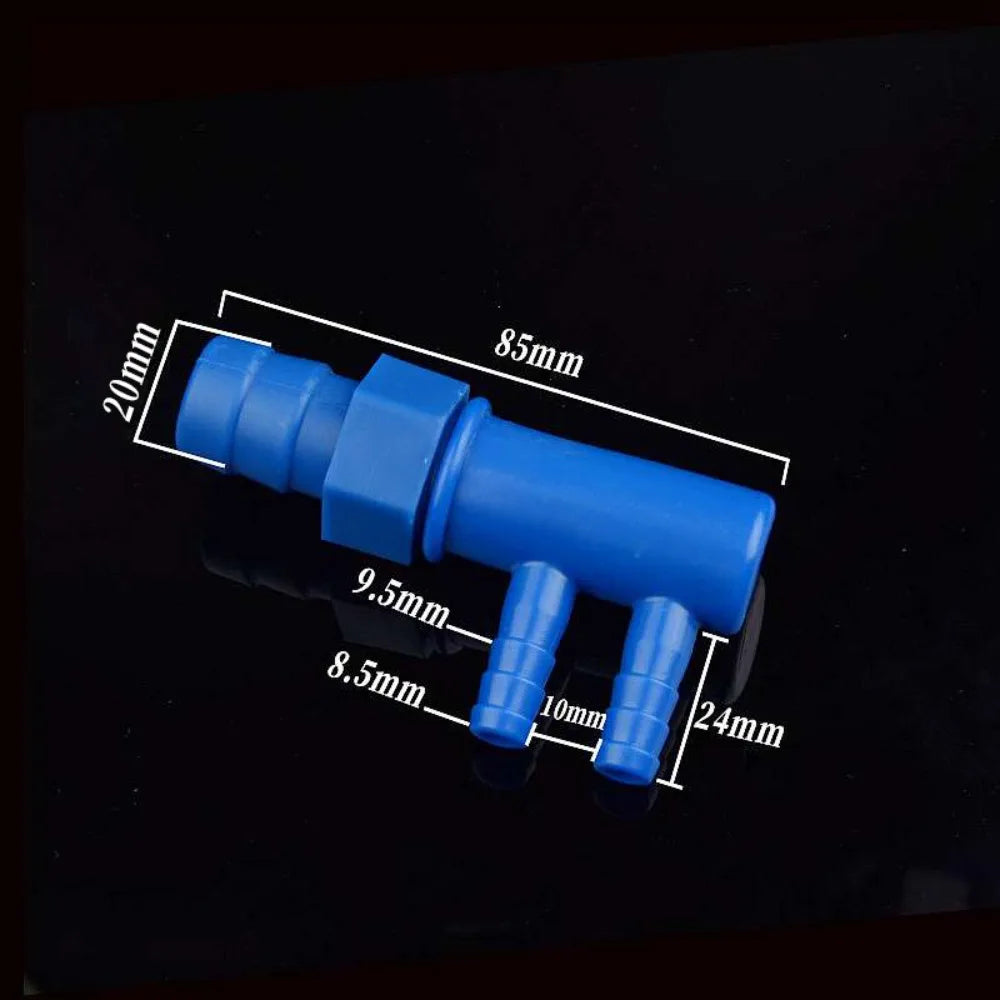 Y-Type Plastic Hose Splitter Manifold – 3-Way & 4-Way 9mm