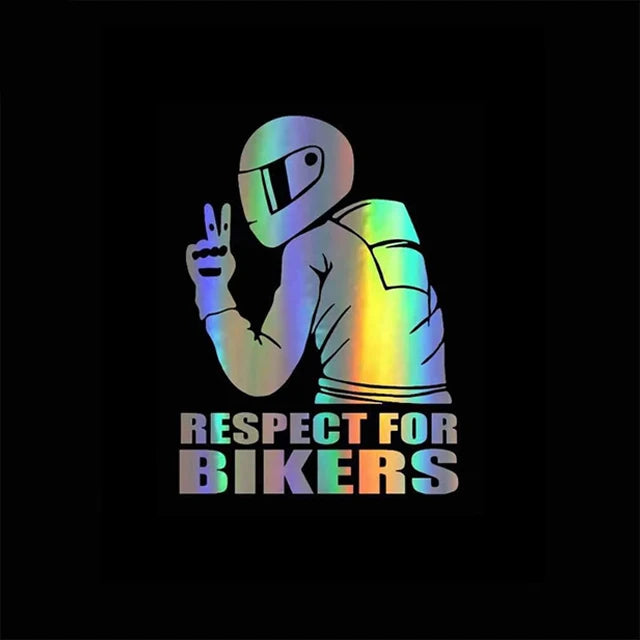 Waterproof Motorcycle Vinyl Sticker – Biker Helmet Decal