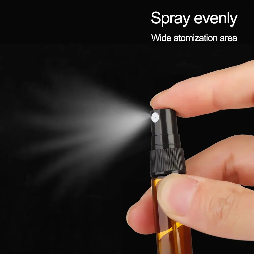Mini Refillable Glass Perfume Atomizer Bottle – 3ml 5ml 10ml