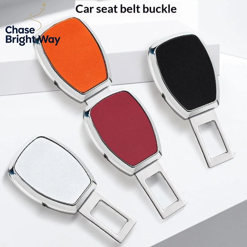 Universal Car Seat Belt Extender Clip – ABS & Nappa Leather