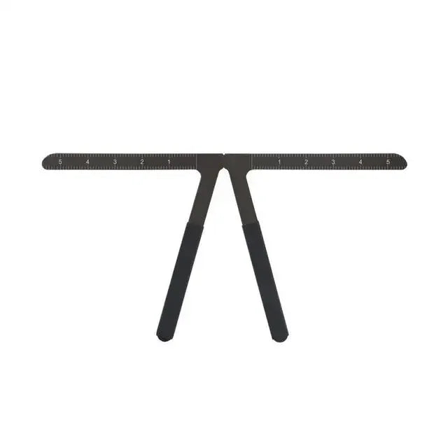 Stainless Steel Microblading Ruler – Eyebrow Tattoo Stencil